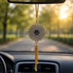 Allah & Muhammad Double-Sided Rearview Mirror Ornament
