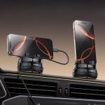 360° Rotating Car Phone Holder with Rotate Lock, Nano Suction Cup Dashboard
