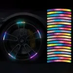 Colorful Car Wheel Reflective Sticker 20 Pcs - Image 2