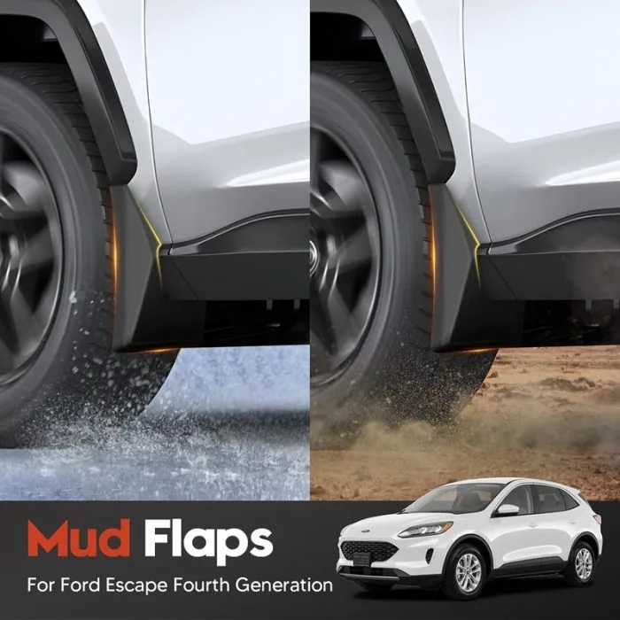 Car Mud Guards – Flexible And Durable For All Car (4 Pcs Set - Image 2