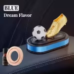 Solar Powered Rotating ball Dashboard Ornament with Air Freshner