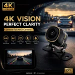 Lenovo Full AHD 4k Reverse Back Camera for Car  170° Wide Angle