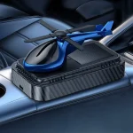 Solar Rotating Helicopter solid Air Freshener For Car | Unique Dashboard Air Freshener