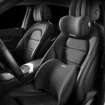 Car Headrest & Lumbar Support Cushion Kit, Ergonomic Car Seat Neck Pillow and Backseat Cushion