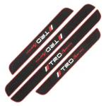 Rubber Car Door Sill Protectors 4PCS - Image 2