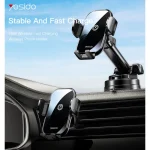 Wireless Car Charger | 360 Rotating Suction Cup Air Vent | Phone Holder - Image 2