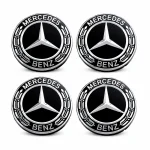 4pcs Mercedes-Benz Wheel Center Car Tire Hub Cap 60MM Fits all Models