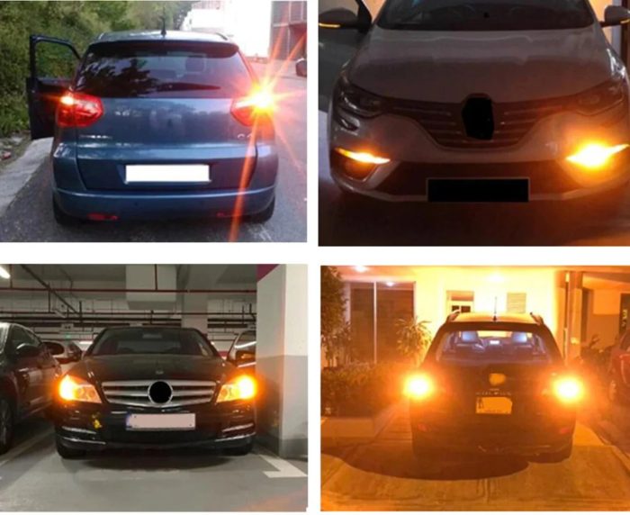 2Pcs Indicator Light Bulbs Super Bright-Yellow - Image 4
