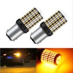 2Pcs Indicator Light Bulbs Super Bright-Yellow