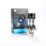 LED Motorcycle Headlight Bulb 30W 3200LM H4 6000K White DC 12 V 24 V