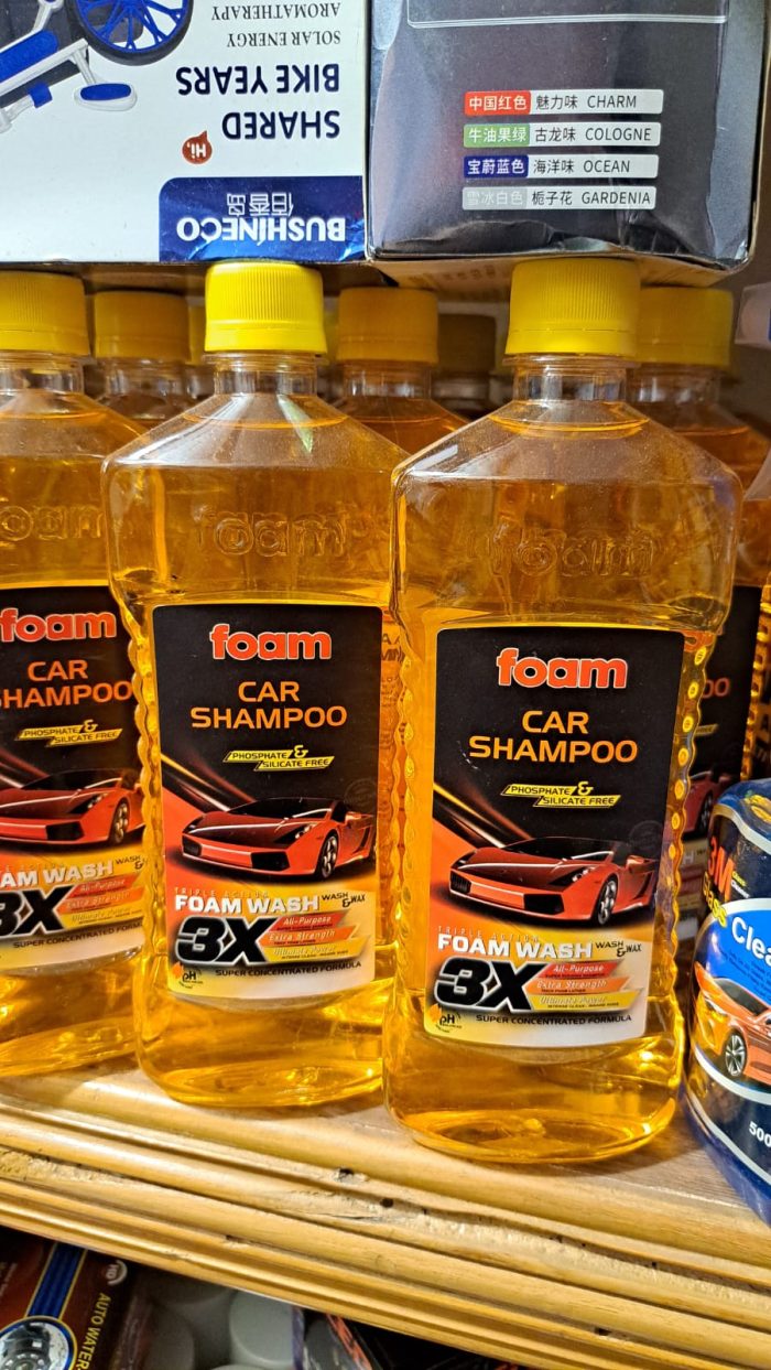3X Car Shampoo Wash and Wax 500ml - Image 2