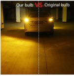 2Pcs Indicator Light Bulbs Super Bright-Yellow - Image 2