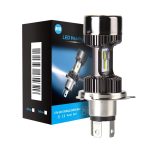 M8 White Color headlight Bulb H4 For Motorcycle 1 pcs