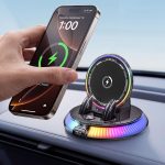 Wireless Car Charger with RGB Light