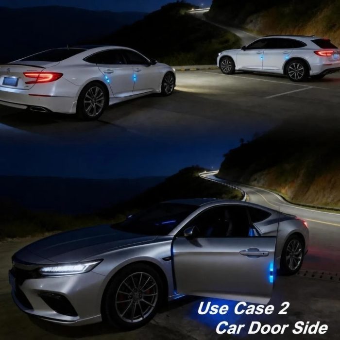 2Pcs LED technology safety signaling lamp waterproof design - Image 3