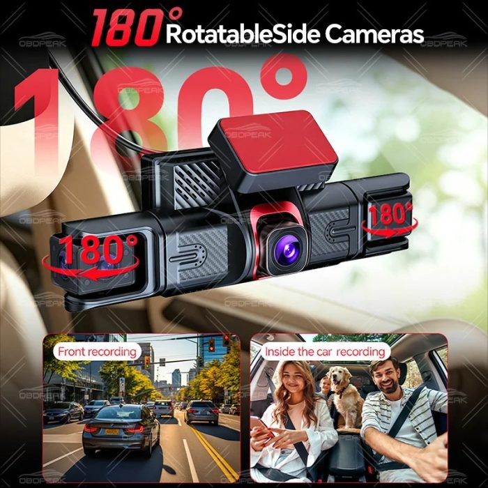 4 Channel 4G Car DVR Dash Cam | 4-Way Video Recording, Live View & Mobile App Control - Image 4