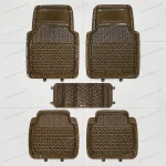 5Pcs Universal Transparent PVC Car Floor Mats – Durable PVC - Image 3