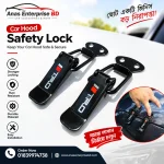 2Pcs Car Bumper Security Hook Lock Clips Kit