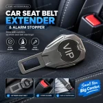 1Pcs Car Seat Belt Lock Extender & Alarm Stopper